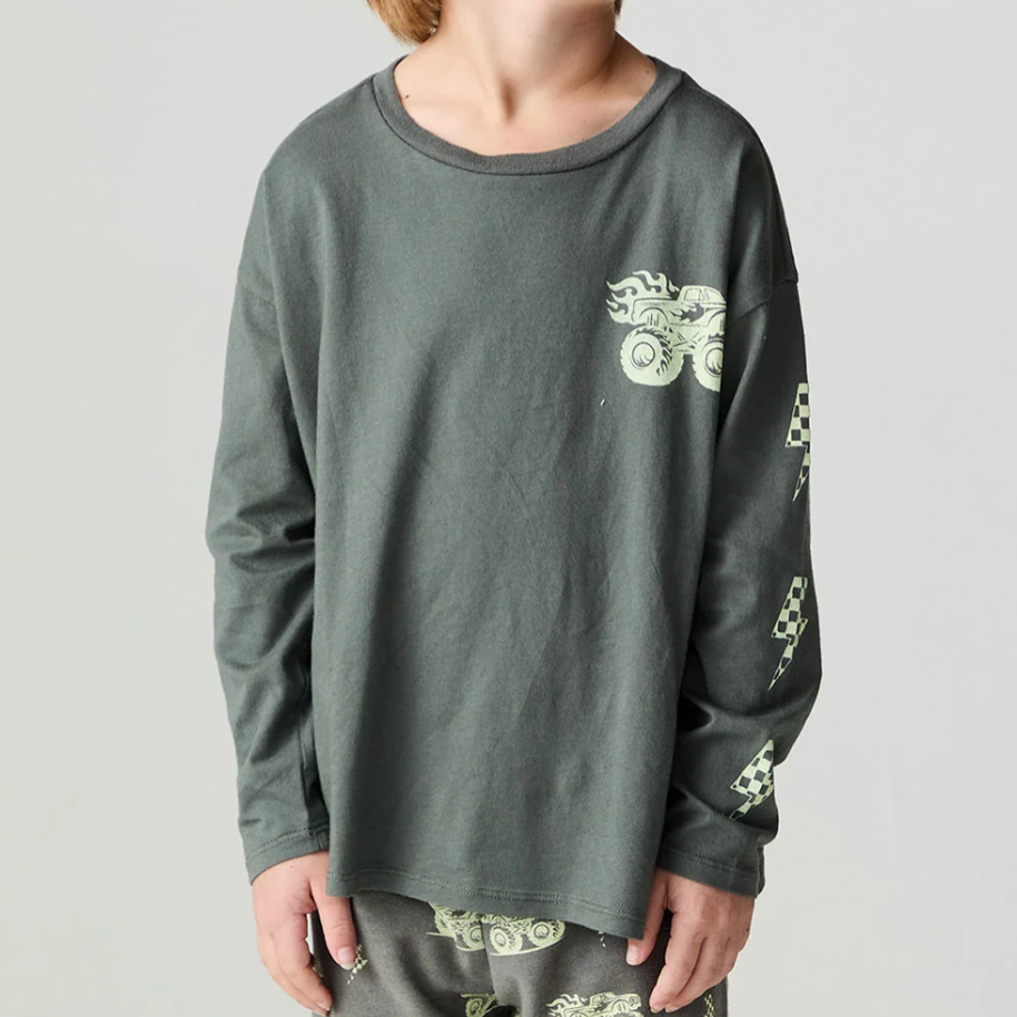 Monster Truck Long Sleeve Tee