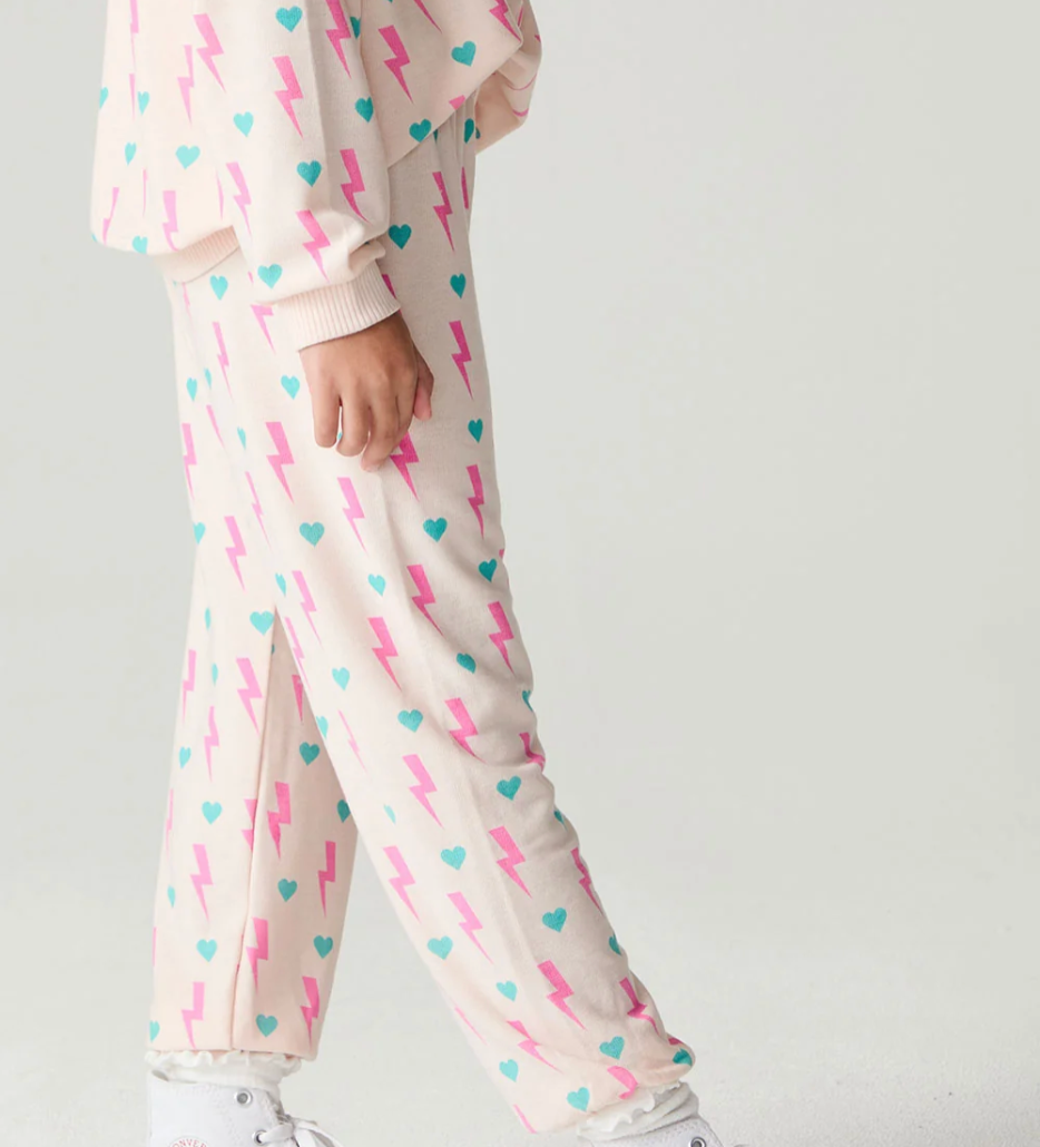 Bolt Hearts Jogger