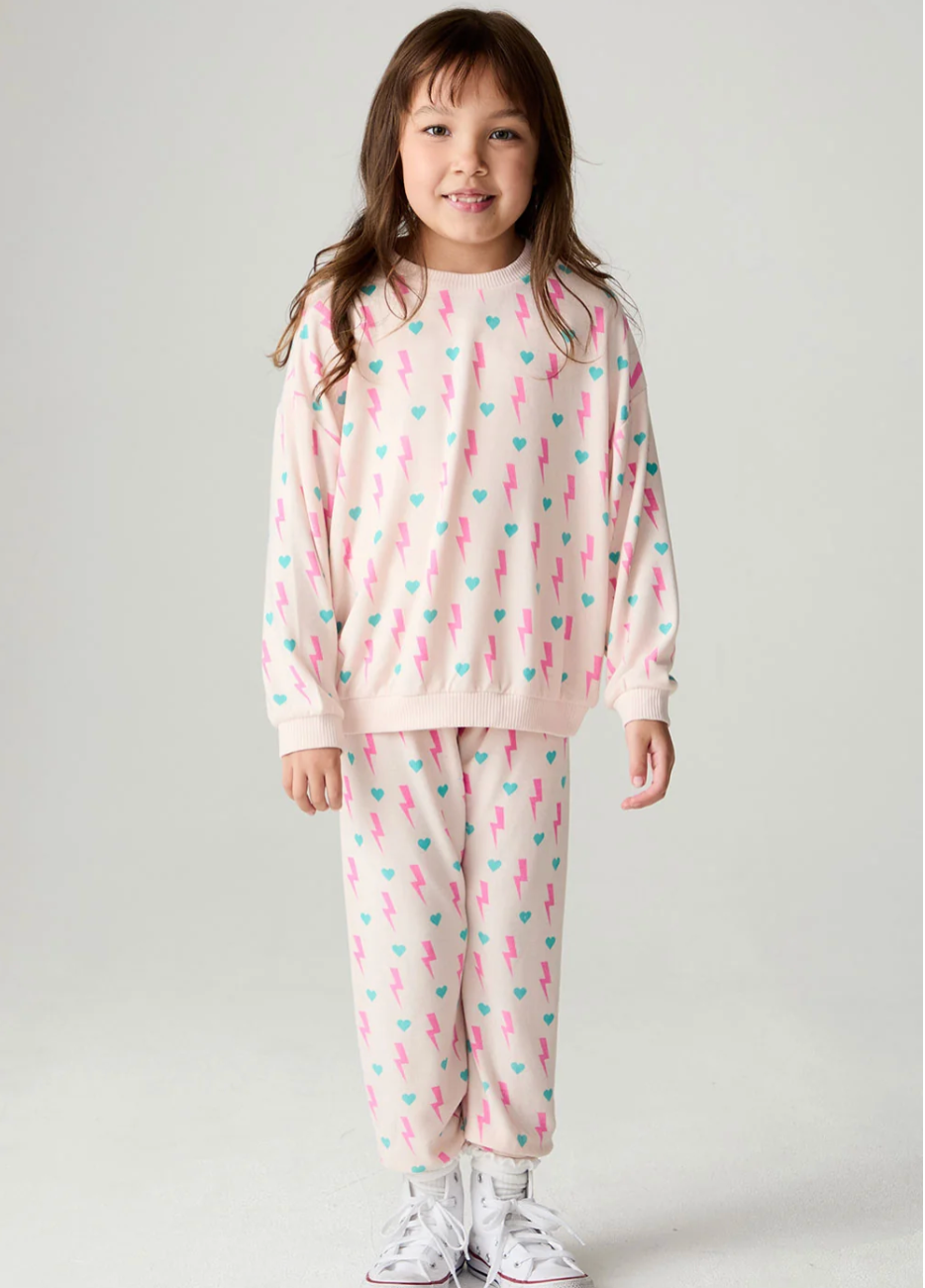 Bolt Hearts Jogger