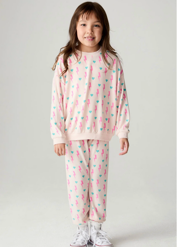 Bolt Hearts Jogger