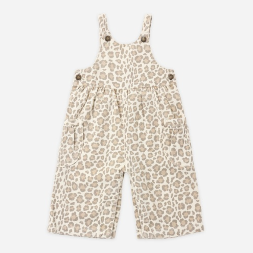 Wide Leg Overall, Leopard