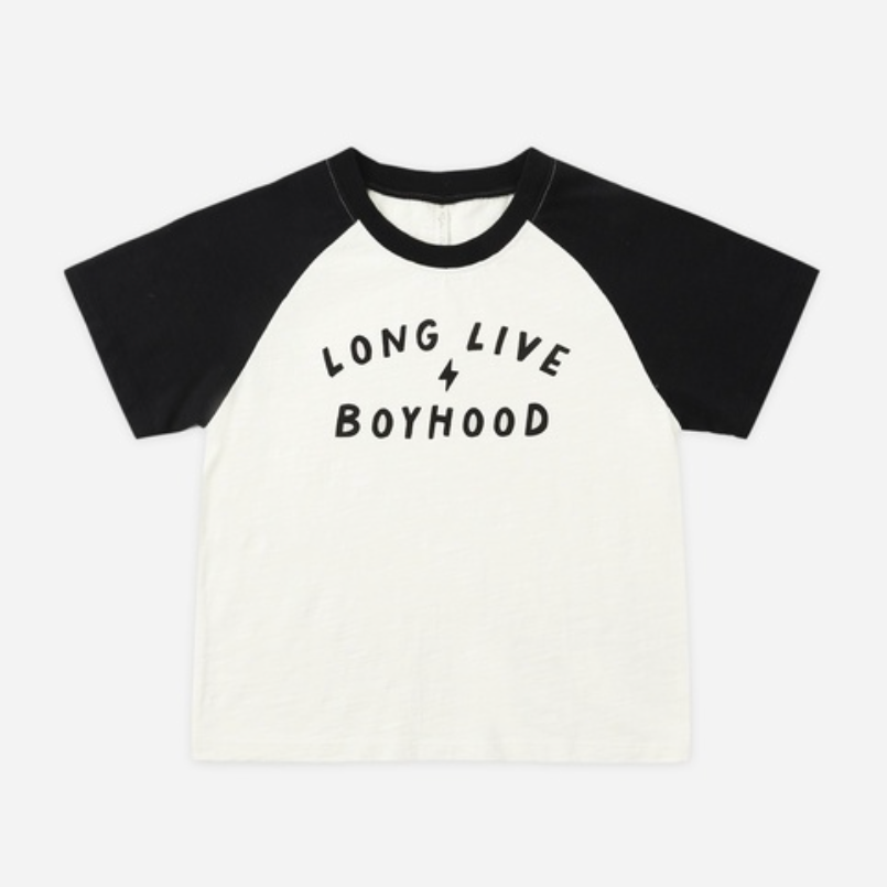 Raglan Short Sleeve Tee, Long Live Boyhood