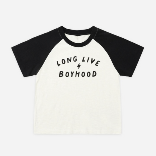 Raglan Short Sleeve Tee, Long Live Boyhood