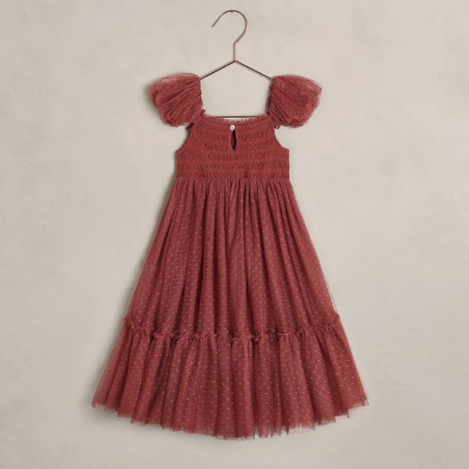 Clara Dress, Ruby