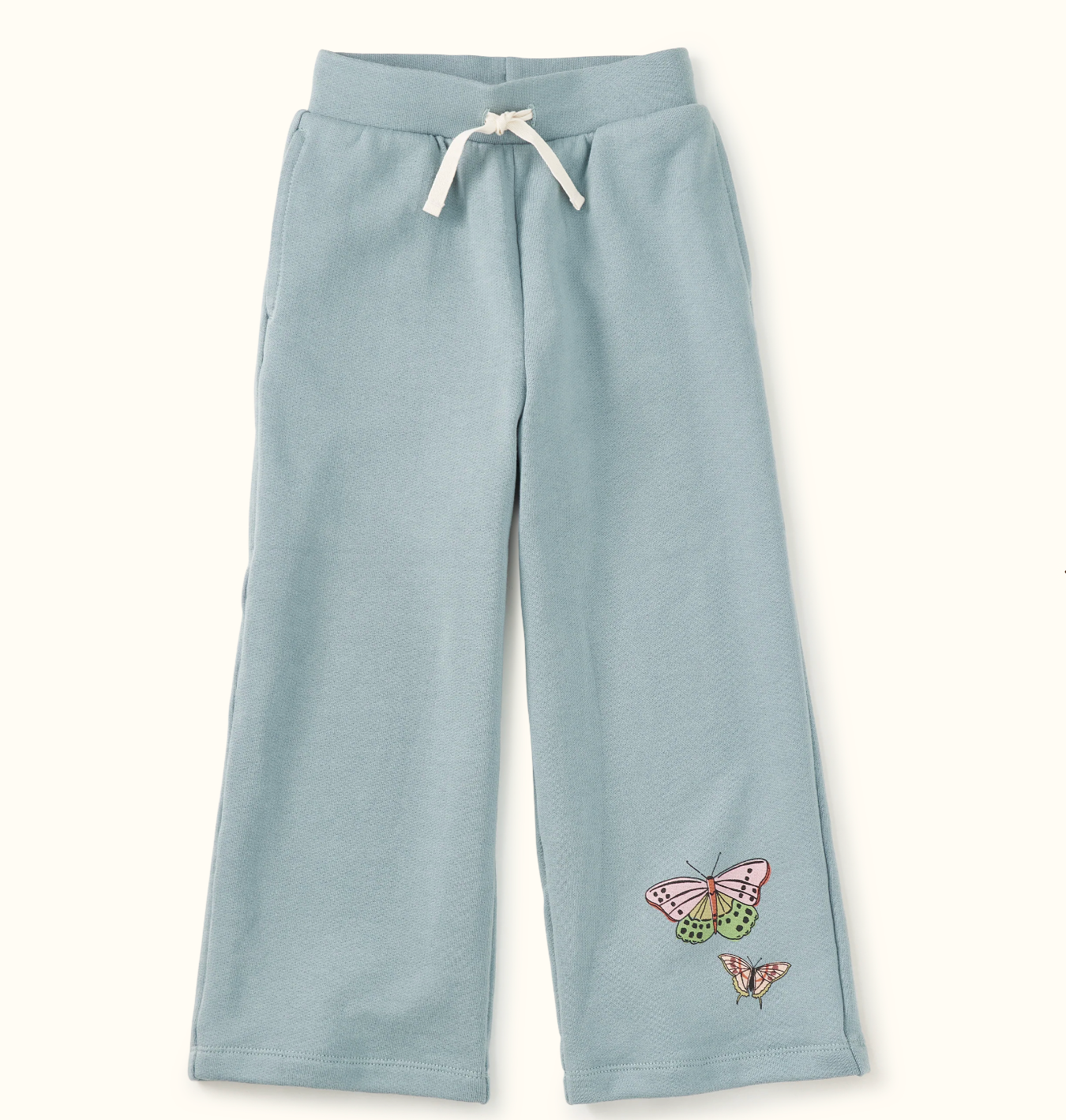 Wide Leg French Terry Pant, Tourmaline