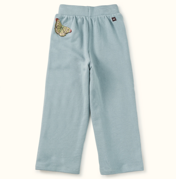 Wide Leg French Terry Pant, Tourmaline