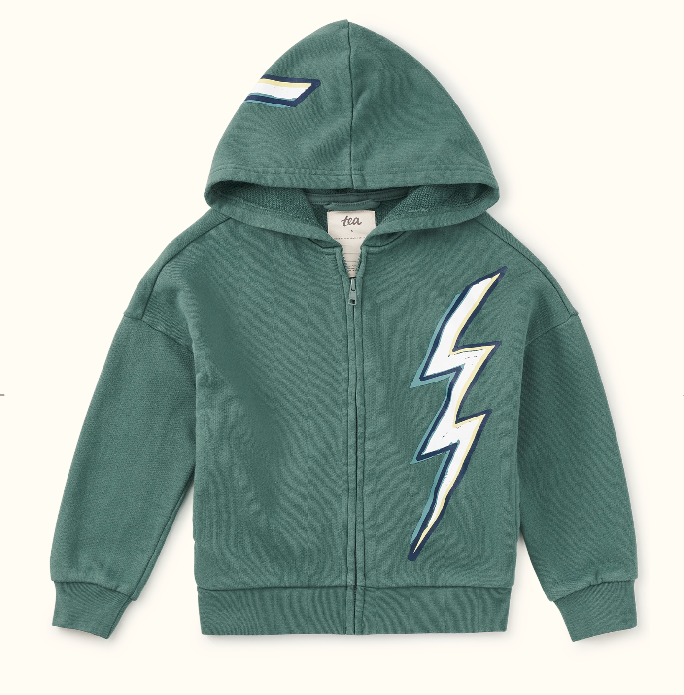 Easy Fit Hoodie, Lightning Bolt