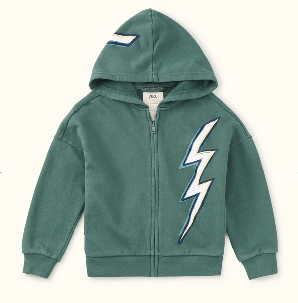 Easy Fit Hoodie, Lightning Bolt