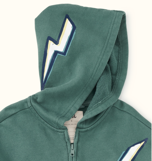 Easy Fit Hoodie, Lightning Bolt