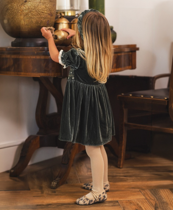 Elizabeth Dress, Green
