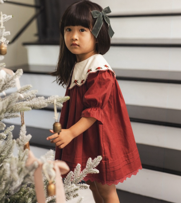 Mabel Dress, Ruby