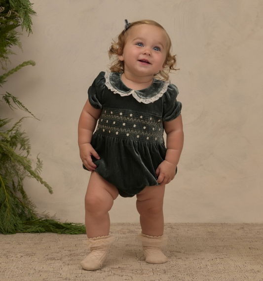 Elizabeth Romper, Green