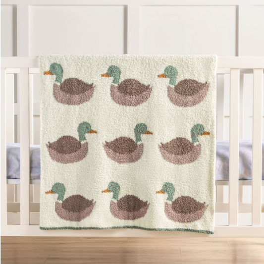 Chenille Blanket, Mallard