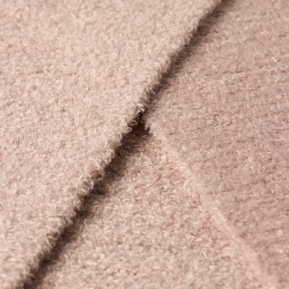 CozyChicLite Ribbed Baby Blanket, Faded Rose
