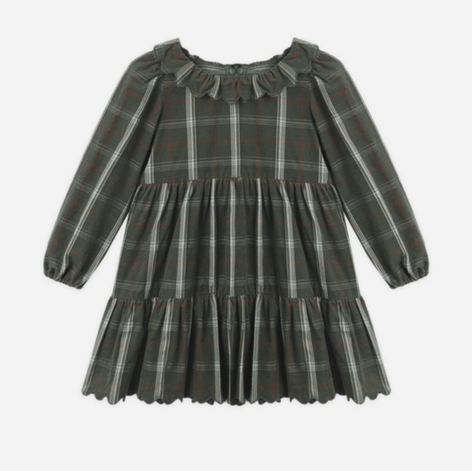 Fran Dress, Holiday Plaid