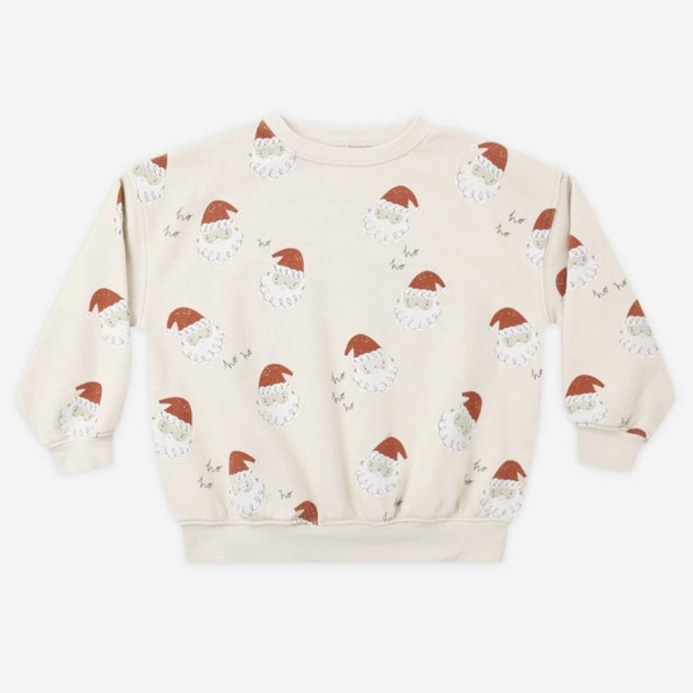 Relaxed Sweatshirt, Santa