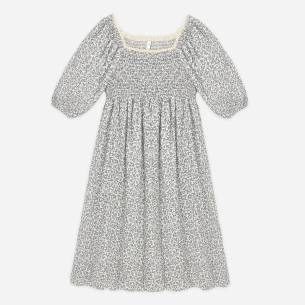Della Dress, Slate Floral