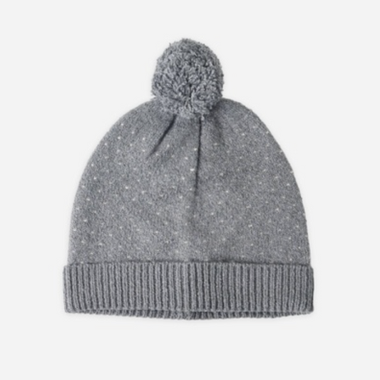 Beanie, Slate Birdseye