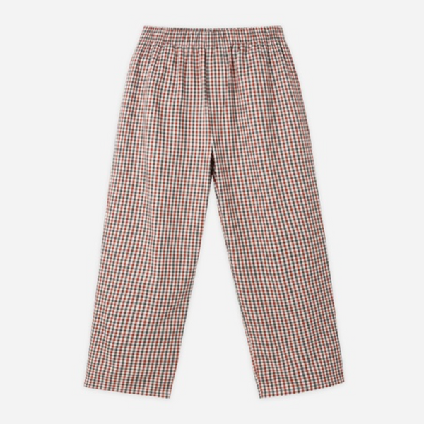 Mens Pajama Set, Holiday Gingham