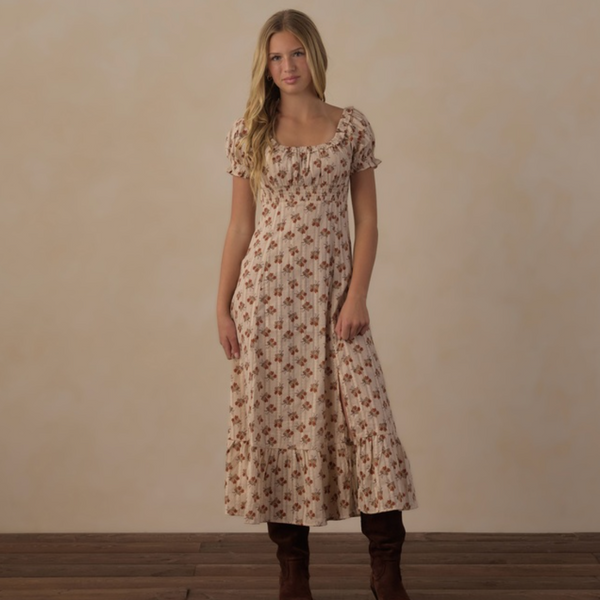 Teen Lana Dress, Bouquet