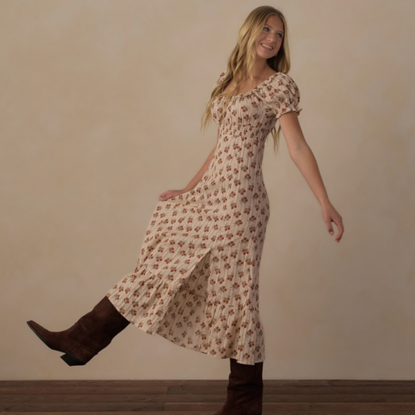 Teen Lana Dress, Bouquet