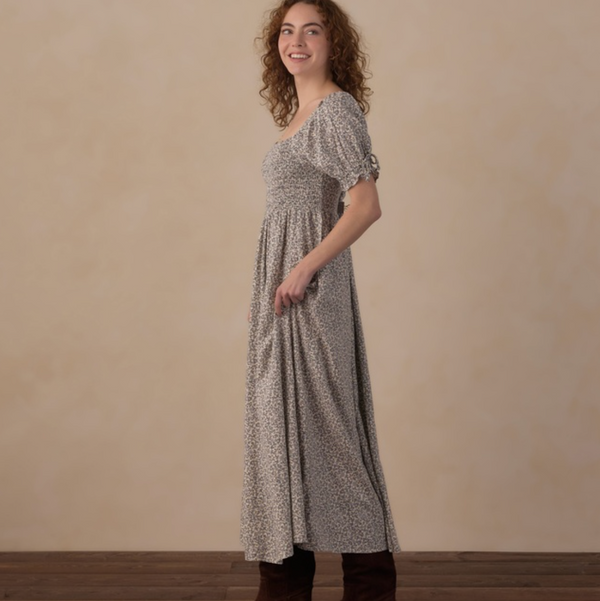 Women's Dallas Dress, Slate Floral