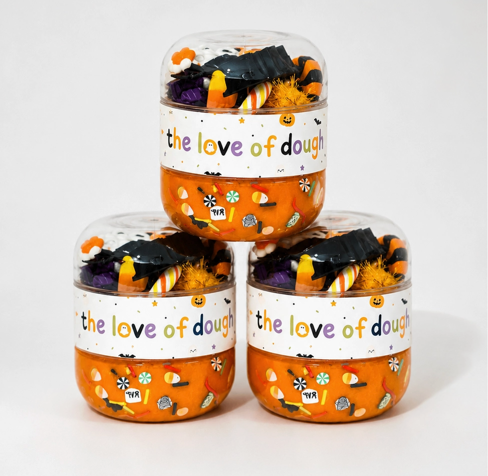 Halloween Sensory Dough Mini Jar