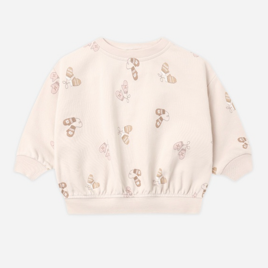 Relaxed Fleece Sweatshirt, Mittens - Magpies Paducah
