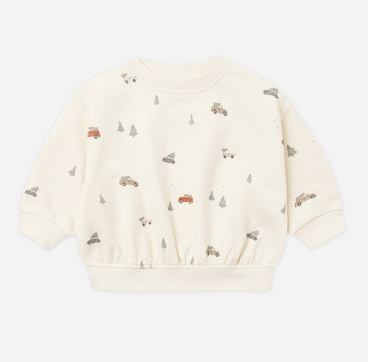 Relaxed Fleece Sweatshirt, Holiday Drive - Magpies Paducah