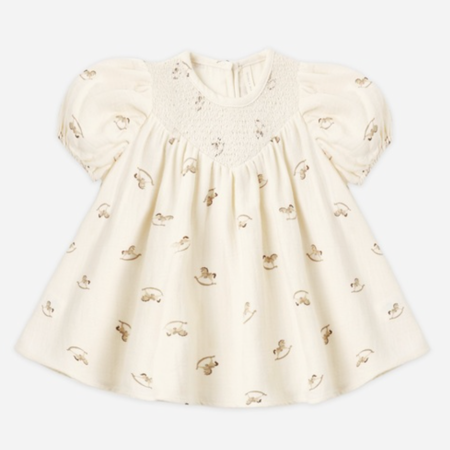 Carina Dress, Rocking Horse - Magpies Paducah