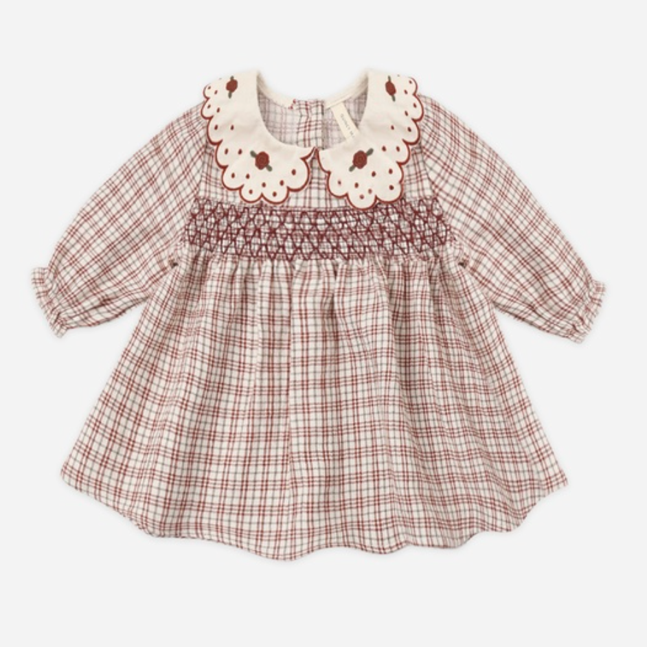Callie Dress, Christmas Plaid - Magpies Paducah