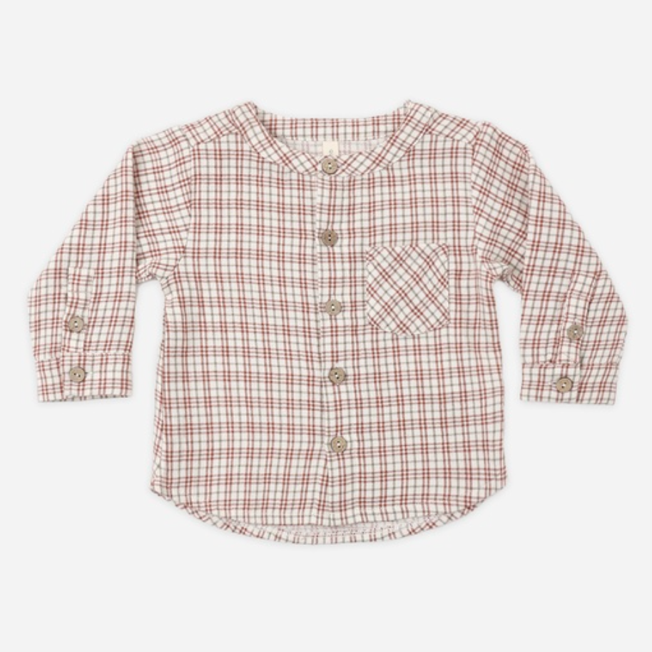 Milo Shirt, Christmas Plaid - Magpies Paducah