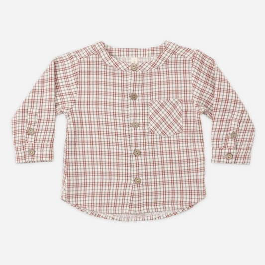 Milo Shirt, Christmas Plaid - Magpies Paducah
