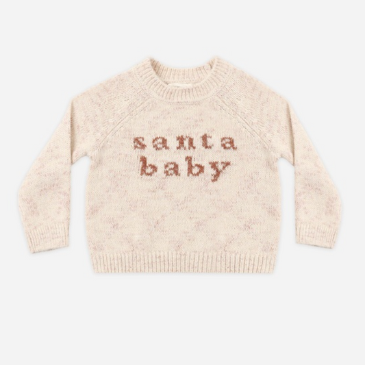 Knit Sweater, Santa Baby - Magpies Paducah