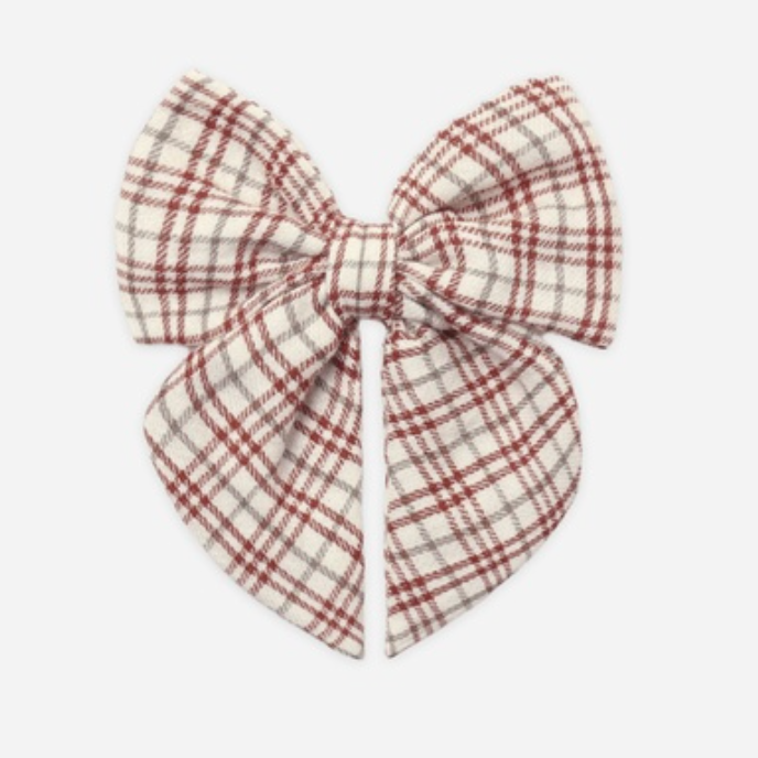 Bow, Christmas Plaid - Magpies Paducah