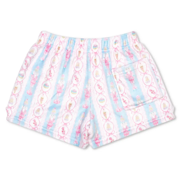 Sweet Nutcrackers Plush Shorts - Magpies Paducah