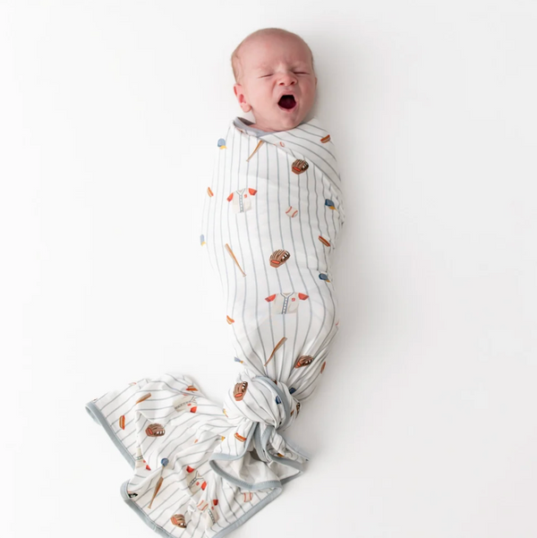 Swaddle Blanket, Home Run - Magpies Paducah