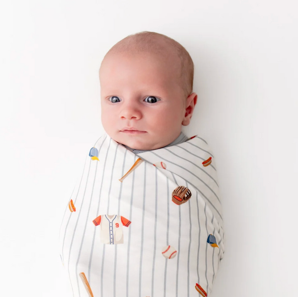 Swaddle Blanket, Home Run - Magpies Paducah