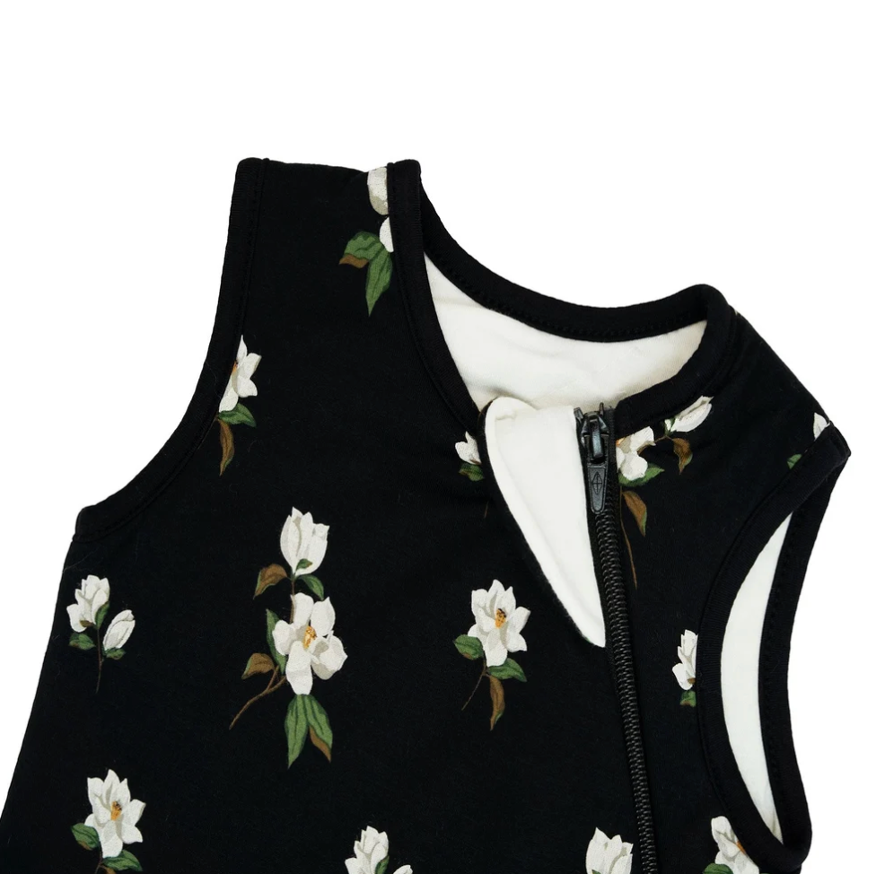 Sleep Bag, 1.0 TOG, Midnight Magnolia - Magpies Paducah