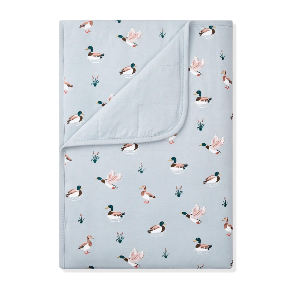 Toddler Blanket, Mallard Duck - Magpies Paducah