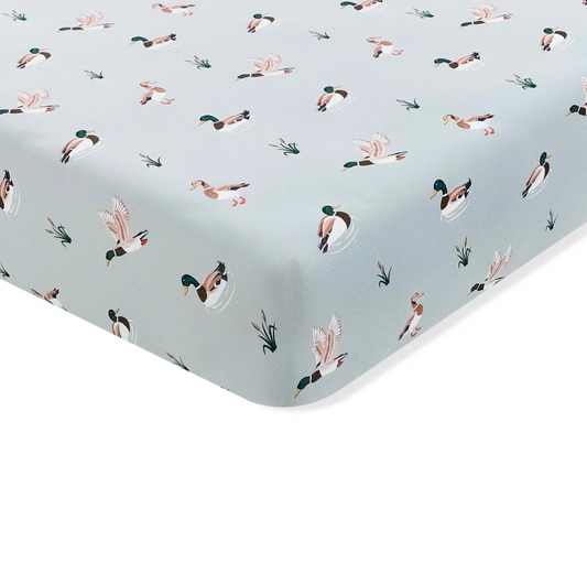 Crib Sheet, Mallard Ducks