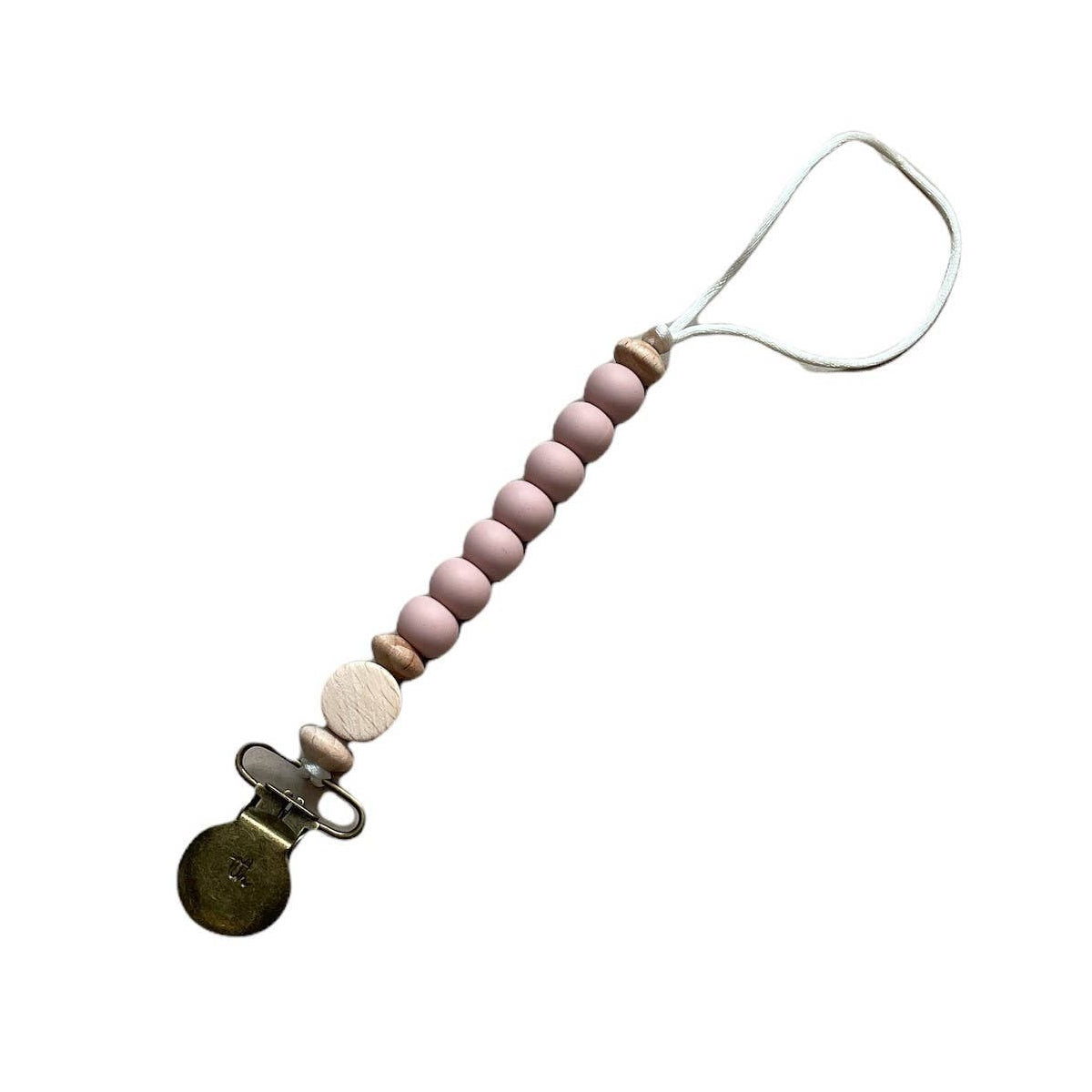 Jace Petite Pacifier + Toy Clip - Magpies Paducah