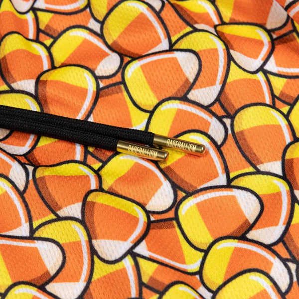 Candy Corn Mesh Shorts