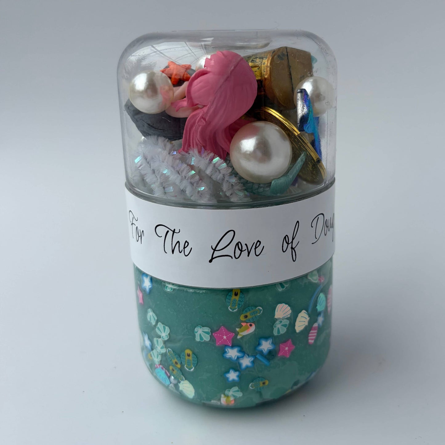 Mermaid Sensory Dough Double Jar - Magpies Paducah
