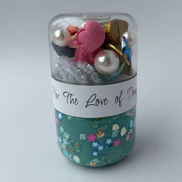 Mermaid Sensory Dough Double Jar - Magpies Paducah