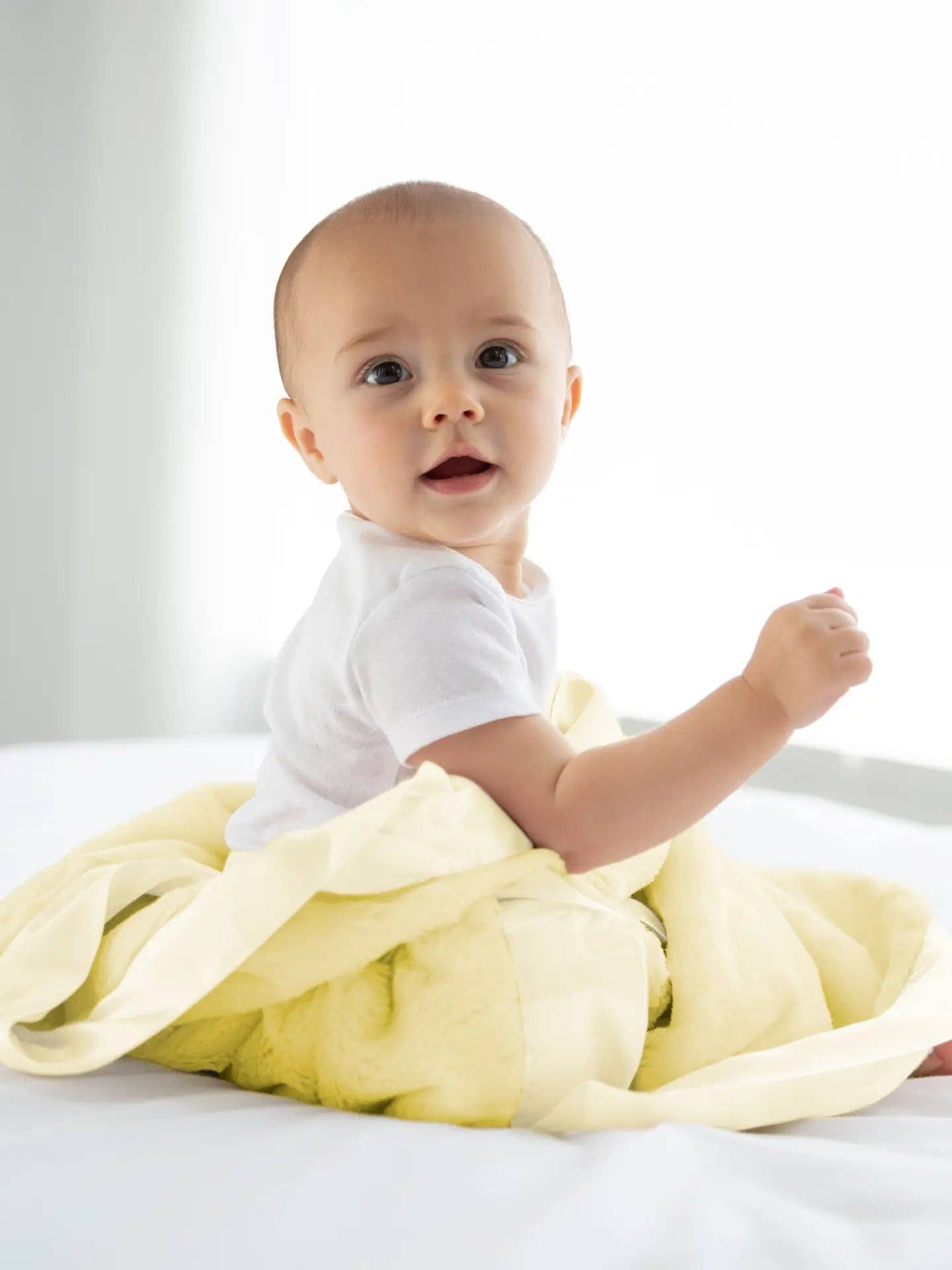 Luxe Baby Blanket, Butter