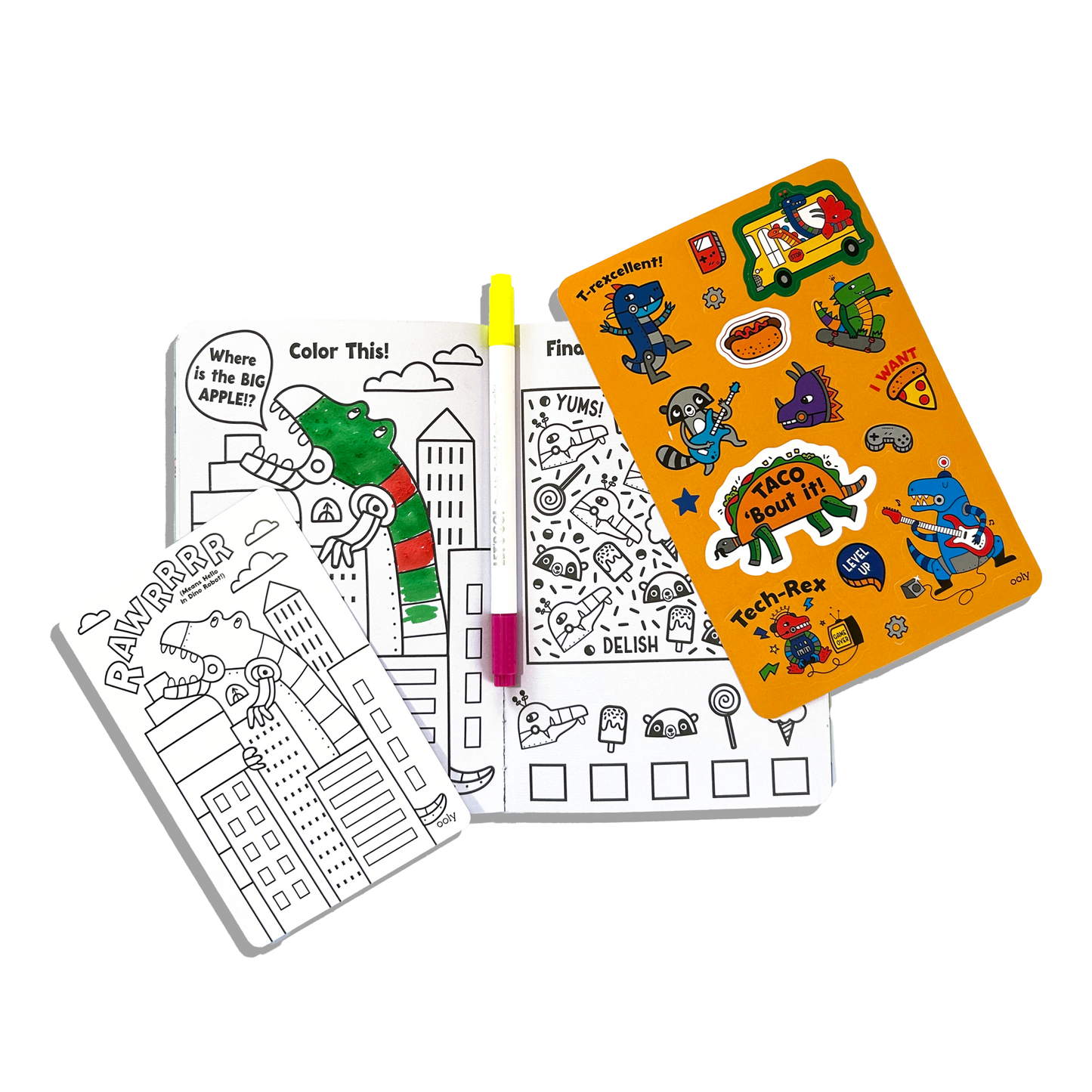 Let's Go!: Activity & Coloring Kit, Kitty In The City - Magpies Paducah