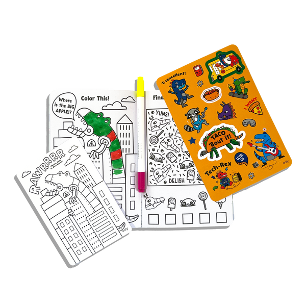 Let's Go!: Activity & Coloring Kit, Kitty In The City - Magpies Paducah