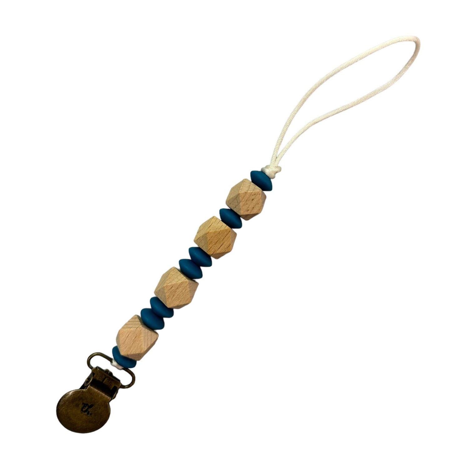 Eila Beechwood Paci +Toy Clip - Magpies Paducah