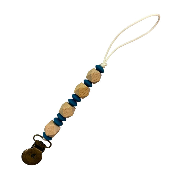 Eila Beechwood Paci +Toy Clip - Magpies Paducah